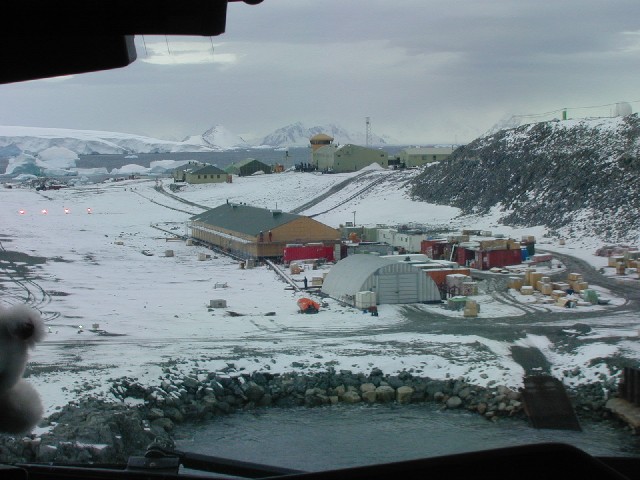 Coming in to land at Rothera