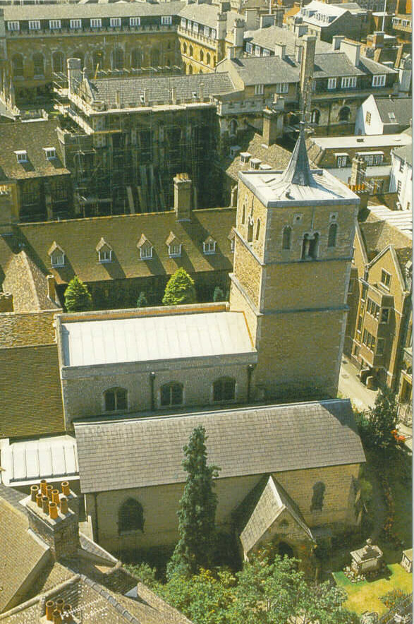 St Bene't's from the air