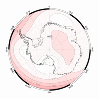 Mean 500hPa geopotential height for January, 1979-2009